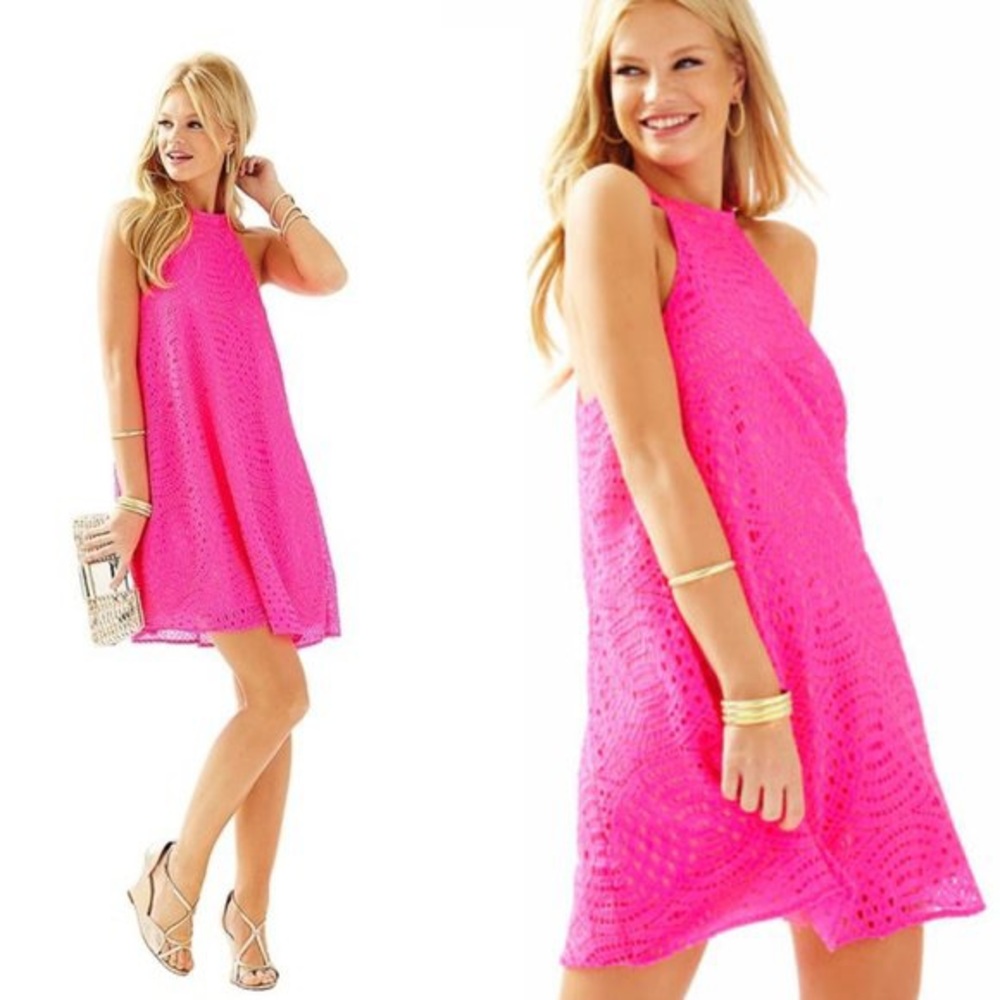 Hot pink Quinn dress